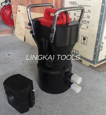 Hexagon Hydraulic Crimping Head / 100 Ton Earth Wire Crimping Tools ပေါ့ပါးသော အလေးချိန်