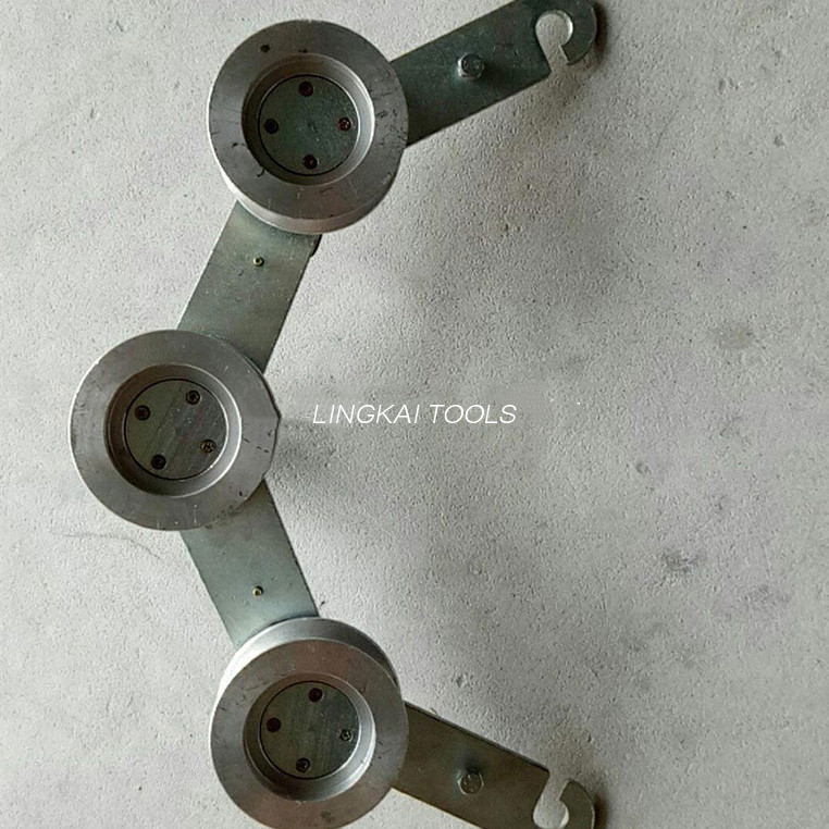 Conductor သို့မဟုတ် Earth Wire Hook အမျိုးအစား Grounding Pulley Earth Stringing Block