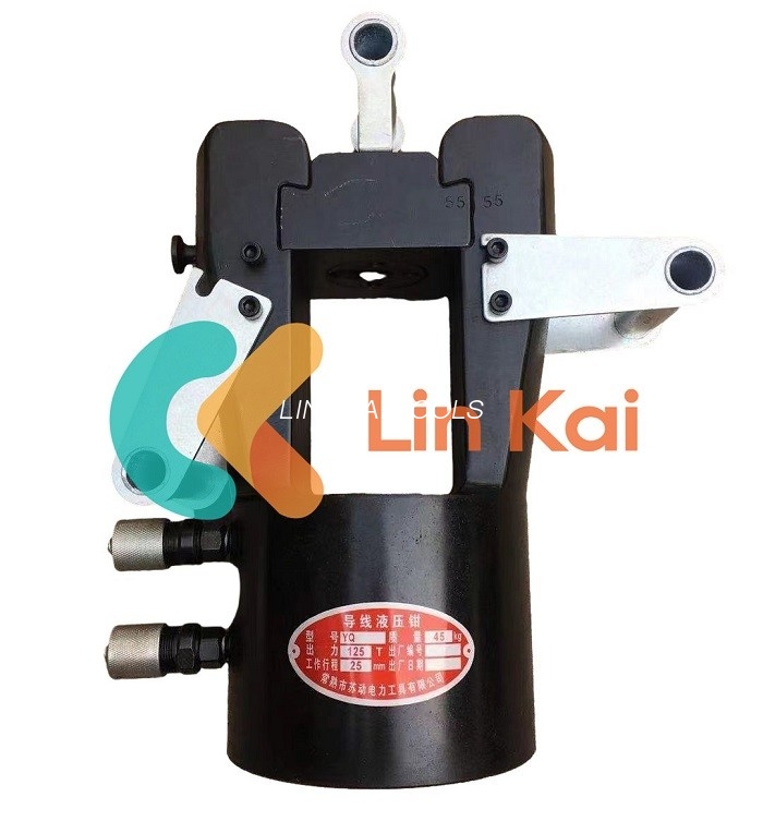 16-400mm2 Die Set ပါရှိသော Heavy Duty 300T Acsr Conductor Jointing Compressor Machine