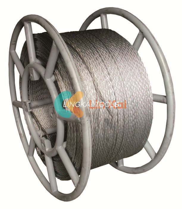 ပေါ့ပါးသော 8/12 Strand 11MM Anti Twist သံမဏိကြိုးကြိုး၊