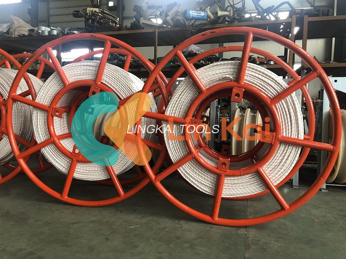 Hot Transmission Line တွင် conductors သို့မဟုတ် OPGW ဆွဲရန် ကြိုးမျှင် 12 ကြိုး နိုင်လွန်ကြိုး