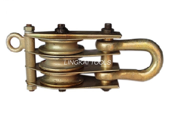 10KN Tackle Tower Erection Tools တိုင်စိုက်ထူရန်အတွက် ဘီးသုံးဘီးသံမဏိ Hoisting