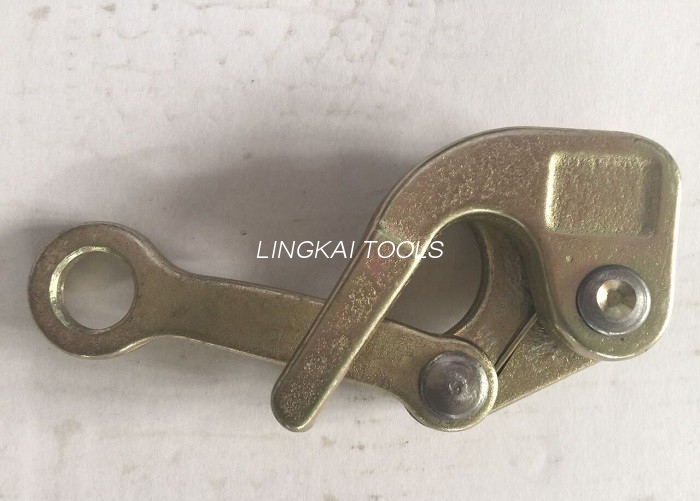 သောင်တင်ထားသောဝိုင်ယာအတွက် 10KN Single Cam Earthwire Grip GJ25 -50 ပါရှိသည့် Clamp