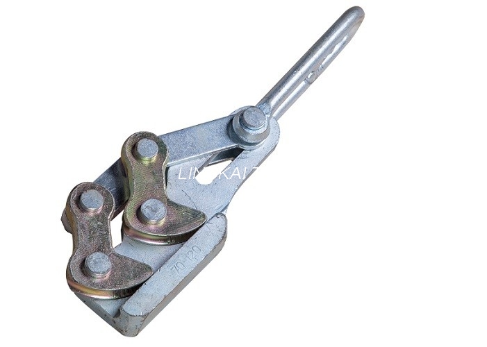 20kN Eccenter Ground Wire Rope Grip Puller၊Square Steel Rope Wire Grip