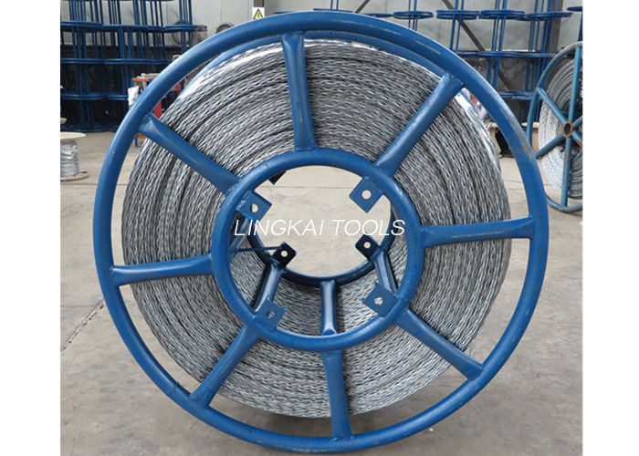 ဆဋ္ဌဂံသွပ်ရည်စိမ်ကြိုး ဆွဲကိရိယာ Wire Rope Anti Twisted Anti Twisted 6 စတုရန်းပုံ