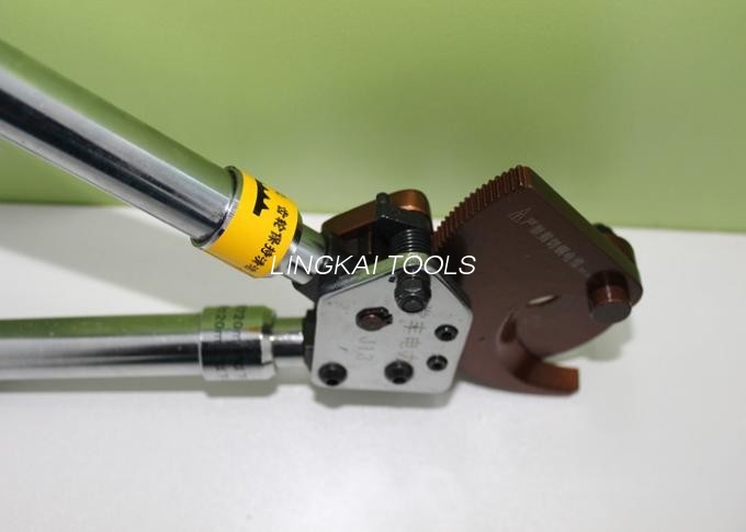 ACSR အတွက် Hand Transmission Line Stringing Tools J13 Ratchet Cable Cutters