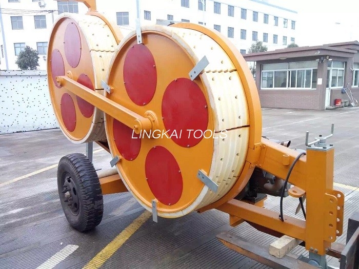 MC Nylon Bull Wheel ဖြင့် ဝါယာကြိုးများ ဟိုက်ဒရောလစ် ပါဝါကြိုးကြိုးတပ်ကိရိယာ