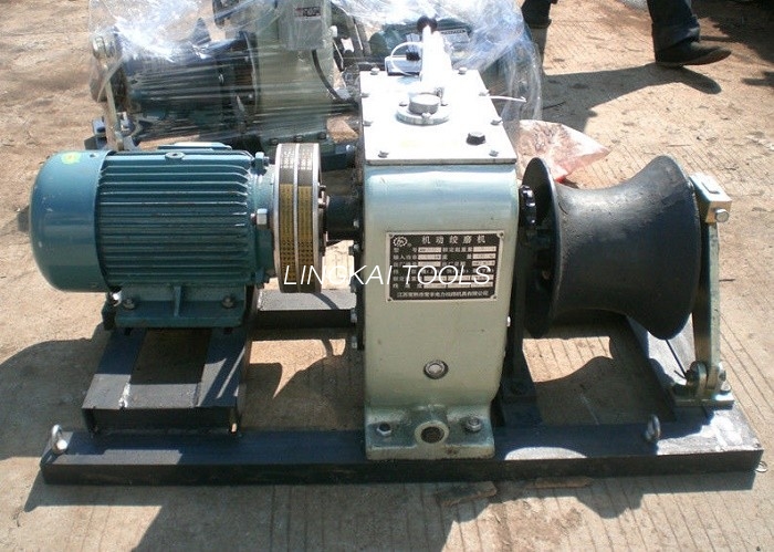 JJM5-D 5 TON Cable Pullter လျှပ်ဂီလ်လျှပ်ကူးလျှပ်စစ်လျှပ်စစ်မှုတွင်ပါဝါထုတ်လွှင့်ခြင်းတွင်အသုံးပြုသည်