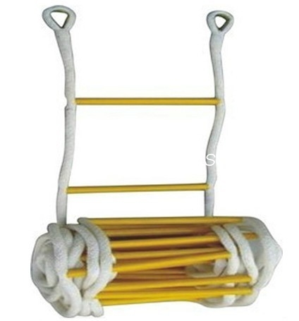 H -Type Jack Insulation Escape Rope Ladder၊ အရေးပေါ်ကြိုးလှေကားကို တက်ခြင်း