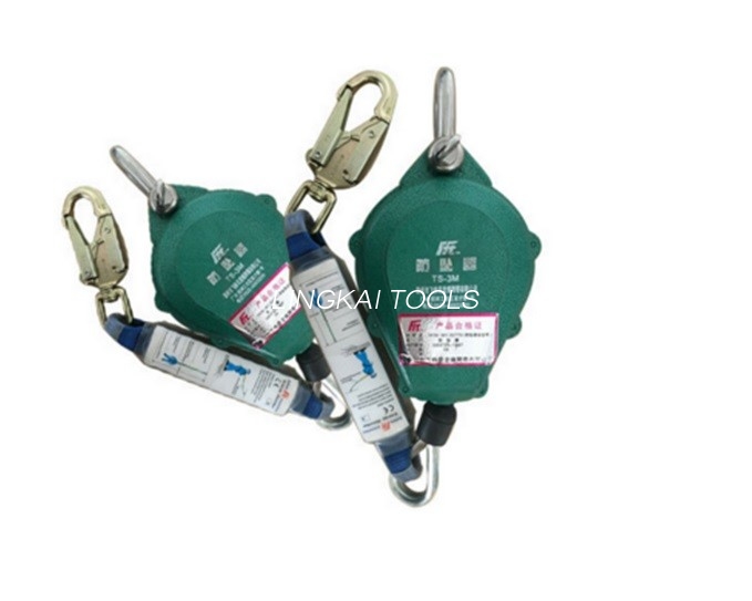 Hoist Safety Harness Lanyard ၊ Safety Falling Protector Shock Absorbing Lanyard ၊