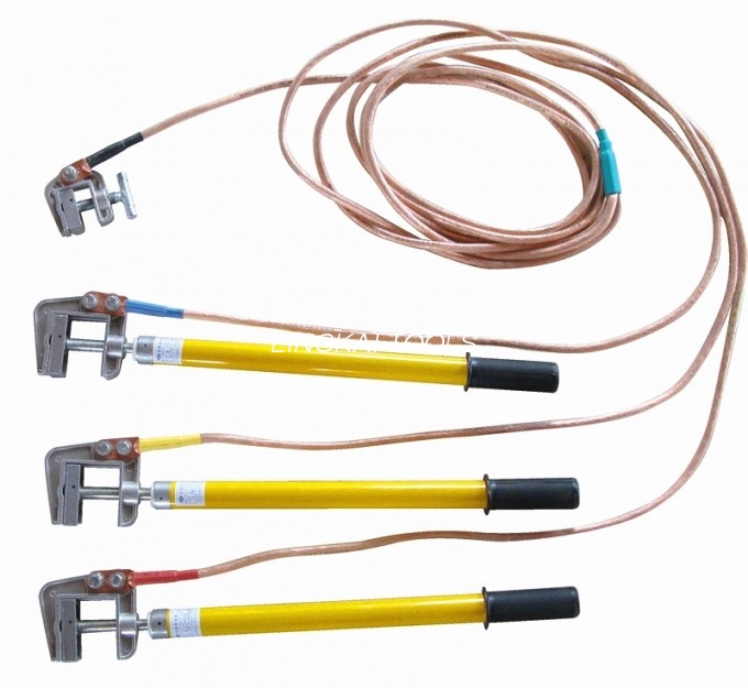 220kv Safety Earthing ကိရိယာအတွက် 35mm2 တာဝါတိုင်စိုက်ထူခြင်း ကိရိယာများ