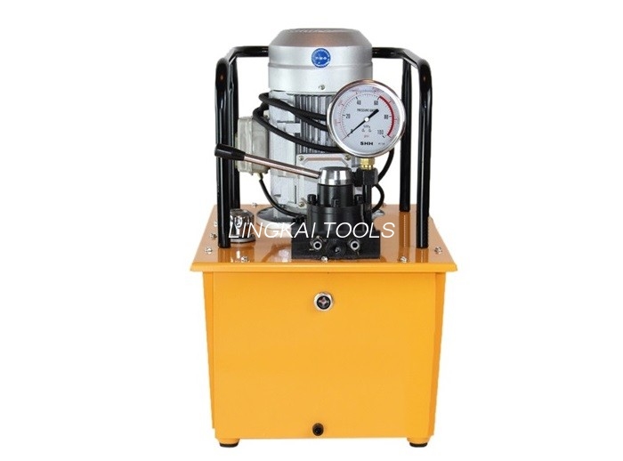 2.5L/Min High Pressure Crimping Tool / 70Mpa 0.75KW လျှပ်စစ်မောင်းနှင်ထားသော ဟိုက်ဒရောလစ်ပန့်