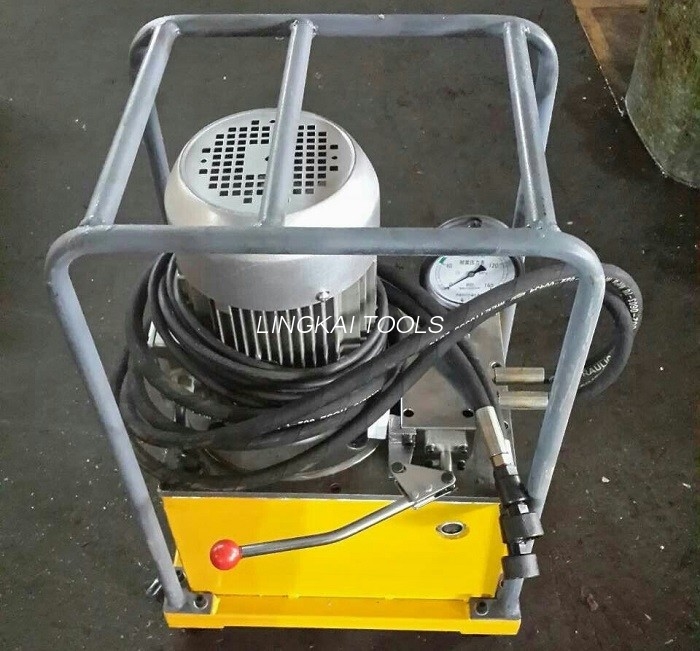 3.0 KW 80MPA Hydraulic crimping tool သည်နှစ်ဆမြန်နှုန်းလျှပ်စစ်ဓာတ်အားပေးစက်