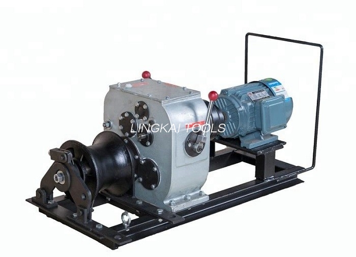 50KN 380V လျှပ်စစ်ကြိုးဆွဲစက်/Wire Pulling Tools 3 နှစ်အာမခံ