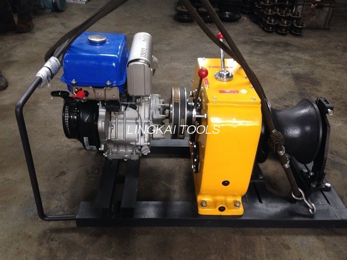 Wire Rope Hoisting Cable Winch Puller / Cable Drum Winch JJM 8Q ISO လက်မှတ်
