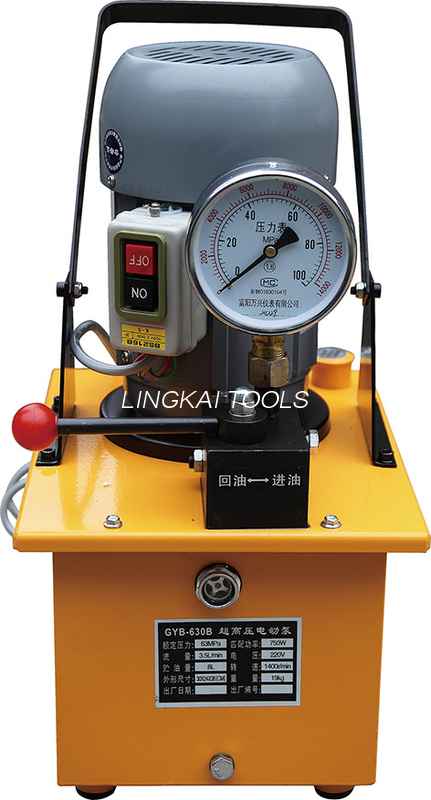 Double Stage 3.0kw Hydraulic Crimping Tool လျှပ်စစ်စွမ်းအင်သုံး Pump