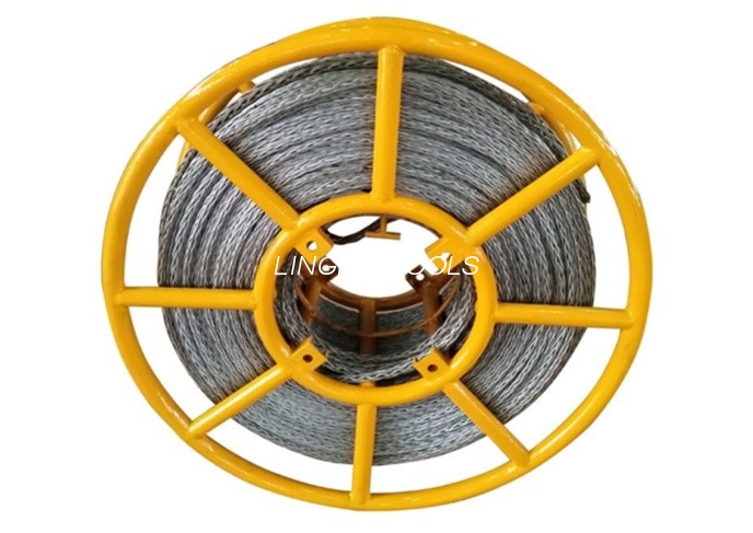 Overhead Stringing Opgw နှင့် Ground Wire အတွက် 10mm Anti Twisting Steel Wire Rope