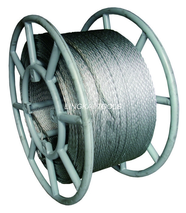 စပယ်ယာကြိုးတစ်ချောင်းအတွက် 13mm Anti Twisting Braided Steel Wire Rope