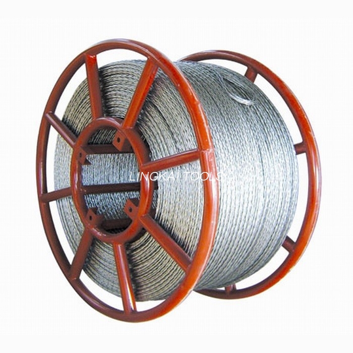 26mm Anti Twisting Braided Steel Wire Rope 800 Kv ဂီယာလိုင်း