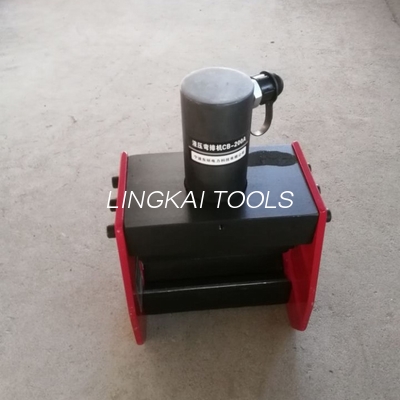 Cu/Al Sheet အတွက် 340mm အမြင့် ဟိုက်ဒရောလစ် Busbar Bender 170KN Bending Force